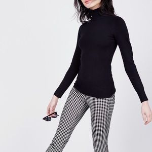 Black French Connection Turtleneck Sweater